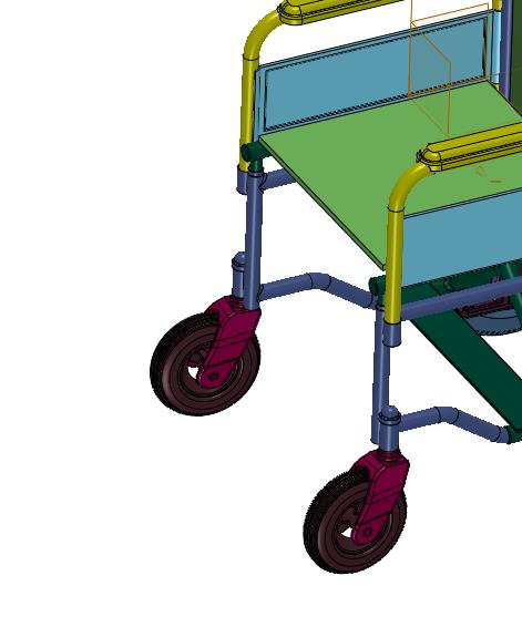 碳纤维管智能全自动轻便代步车