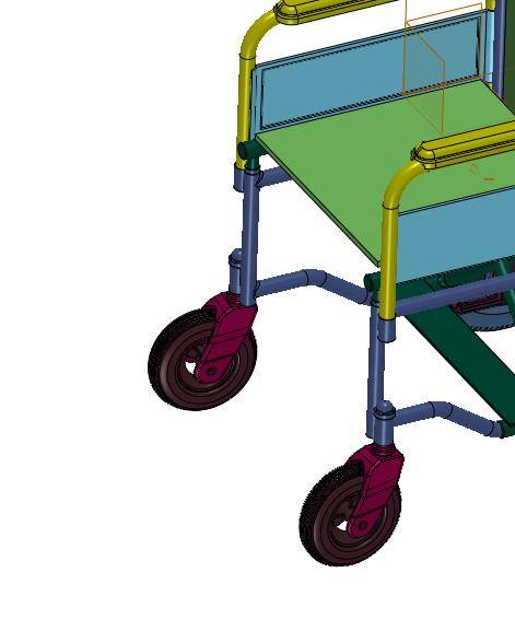 碳纤维管智能全自动轻便代步车缩略图