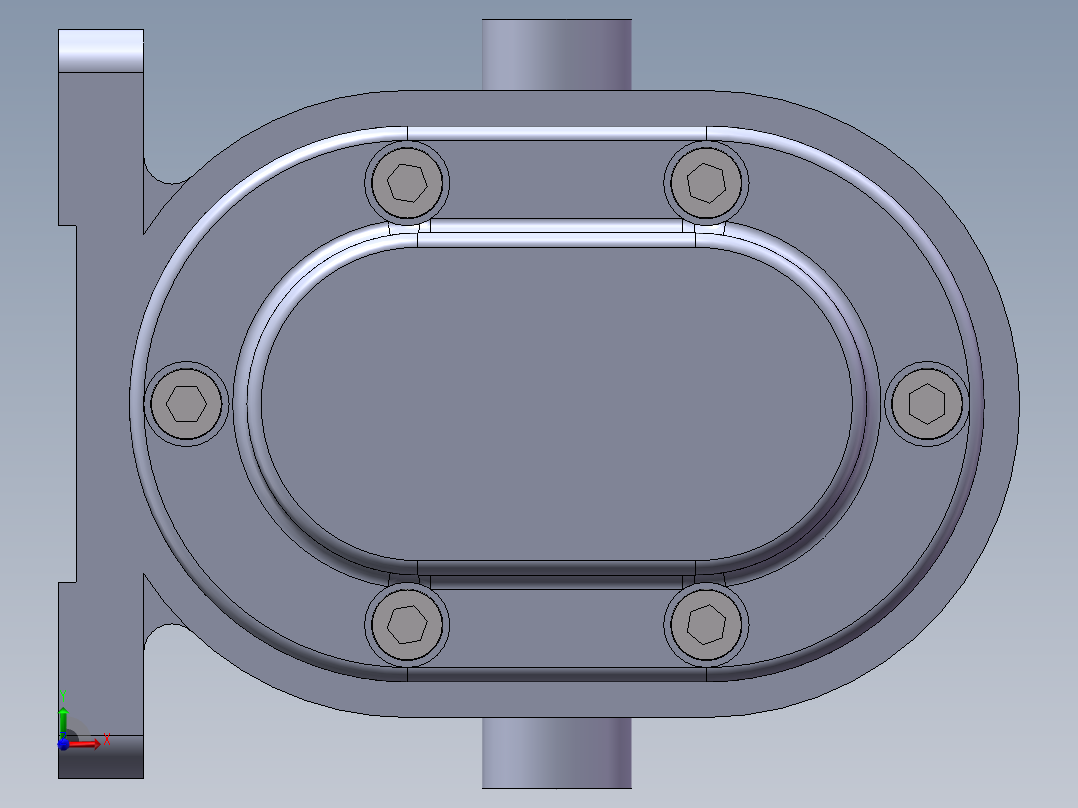 ZY21895 齿轮泵设计---前视图