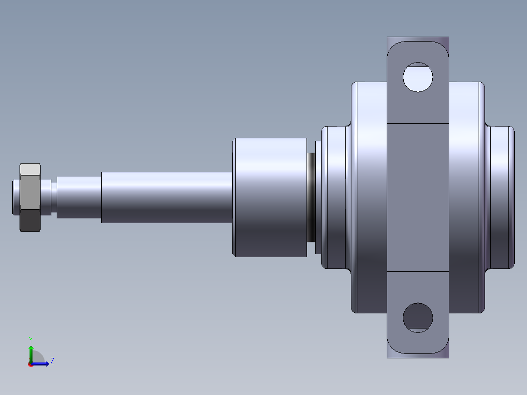 ZY21895 齿轮泵设计---左视图