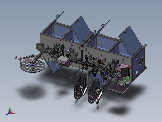 FPC-6PIN后锁式全自动机（自动装COVER焊片CCD检测）