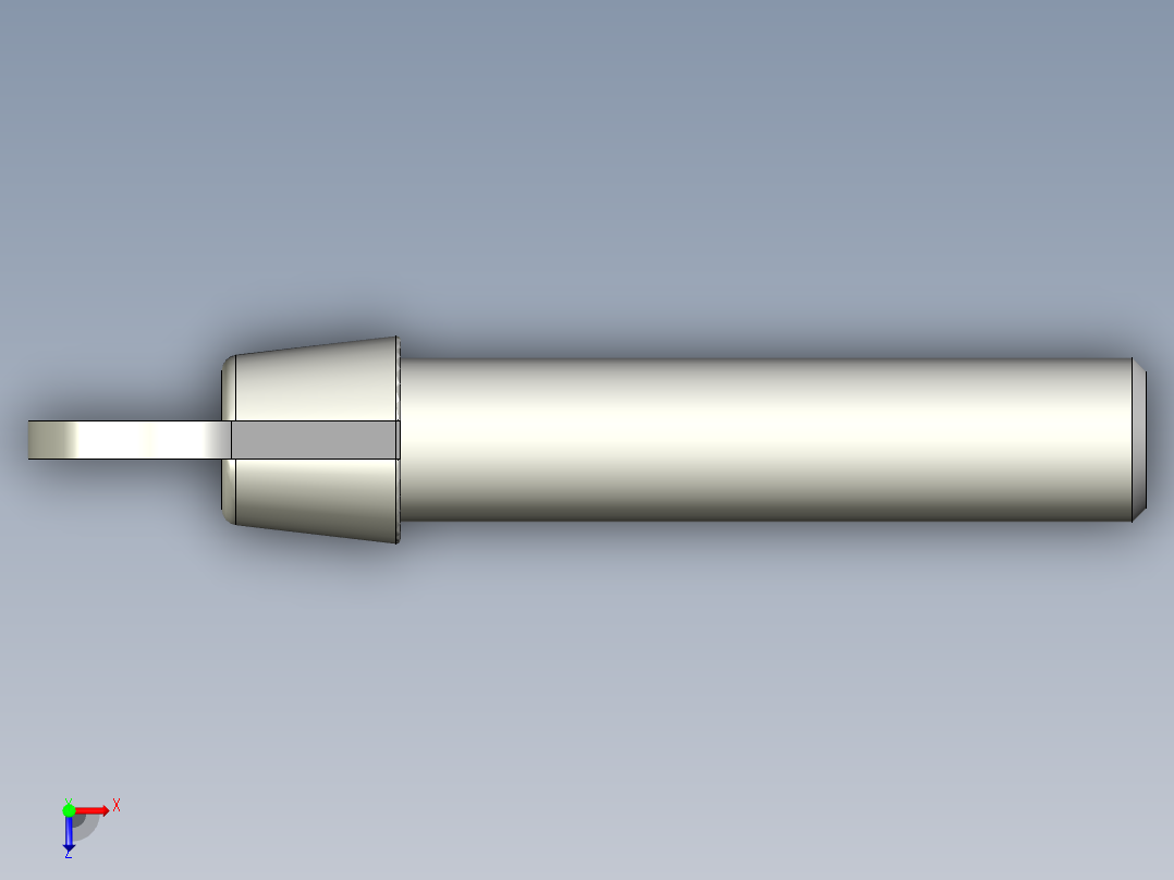 翼形螺丝-DIN_316_Wing_screws_11x1.5x50-25-14_45_2.5_25_12.stp俯视图