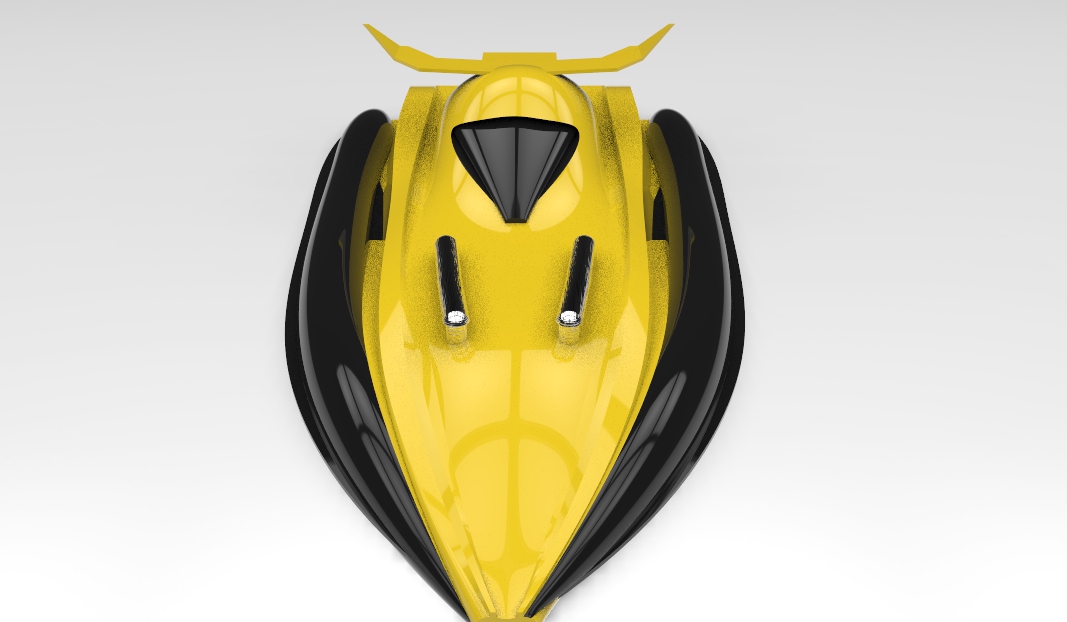Gliser小游艇模型