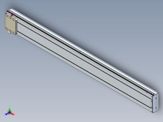 威洛博LC系列3d模型模组LC22H1Y-S2000正等轴测缩略图