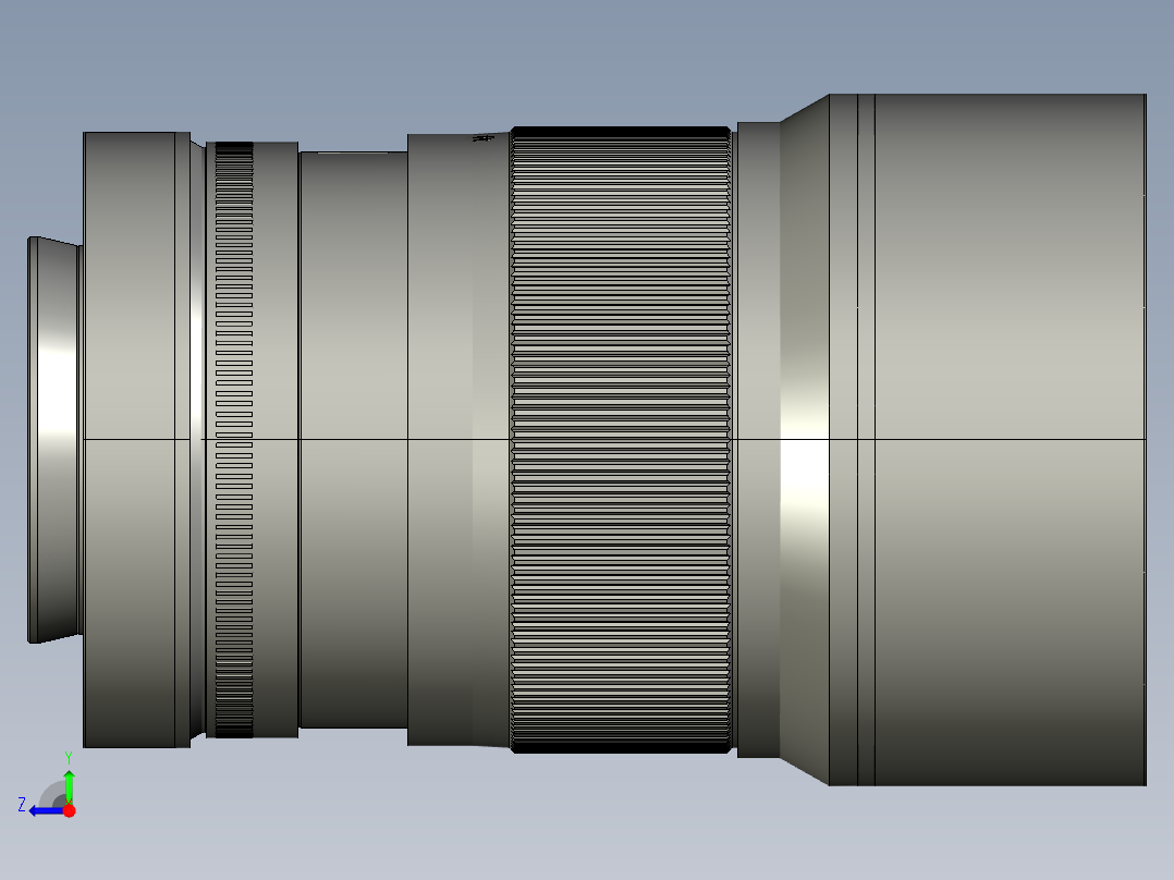 电影镜头变形右视图