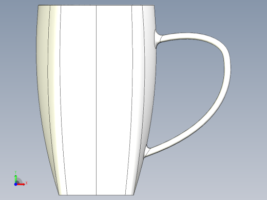 玻璃杯前视缩略图