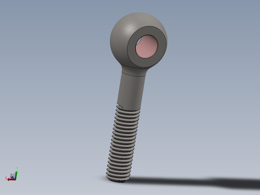 吊环螺栓M5-M36主视图