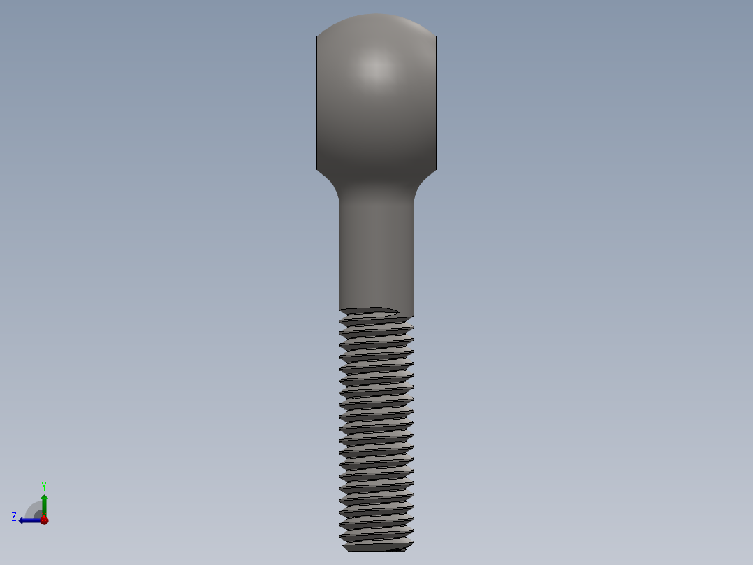 吊环螺栓M5-M36右视图