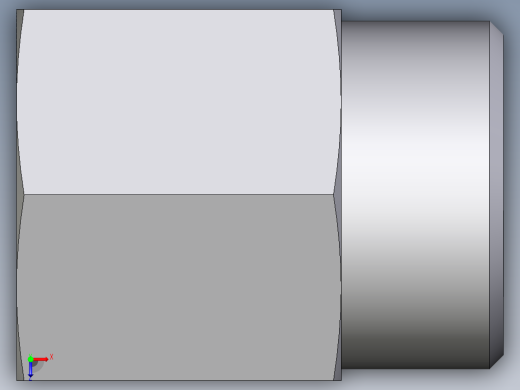 卡套式工业通用硬管接头EO_Swivel_connector_GAI22LM71X俯视缩略图