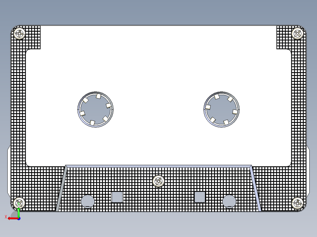 盒式磁带6后视图