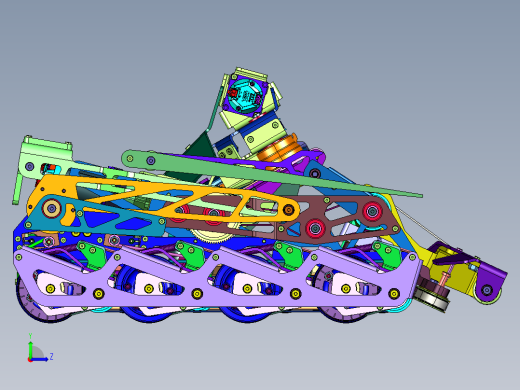 训练用寻球拾球追踪小车左视缩略图