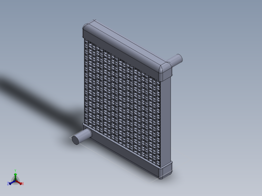 换热器正等轴测缩略图