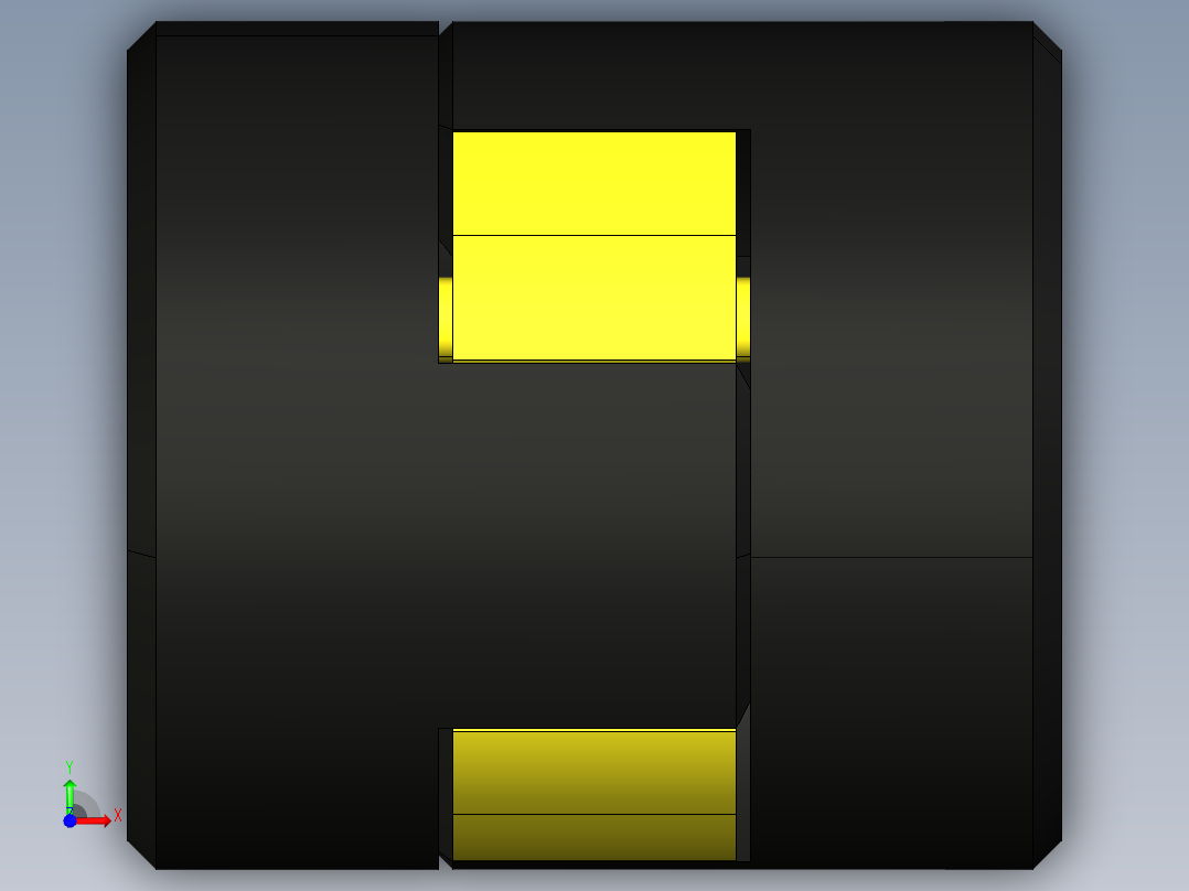 弹性联轴器6前视图