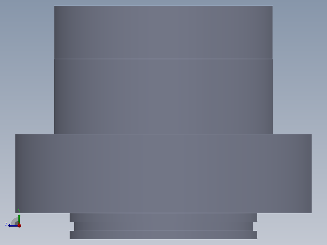 气缸液压压盖180-mm-1.snapshot.1右视图