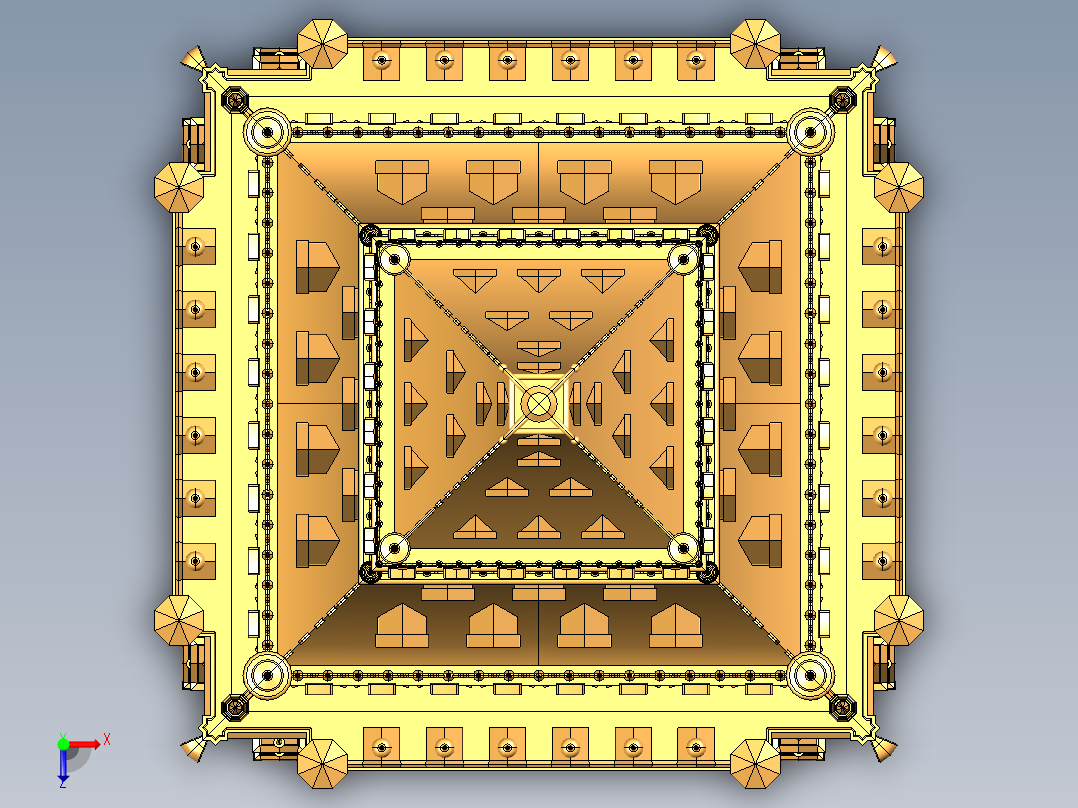 房子、建筑(221)俯视图