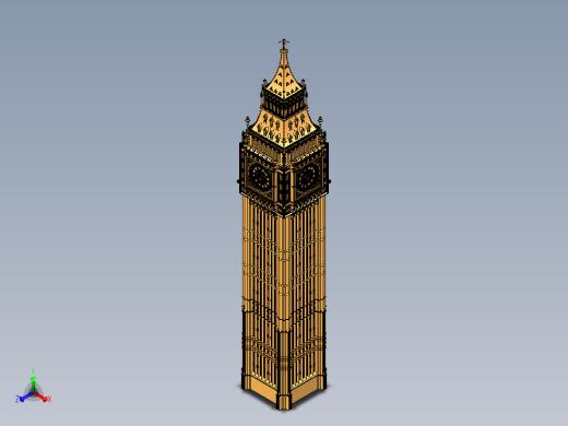 房子、建筑(221)正等轴测缩略图