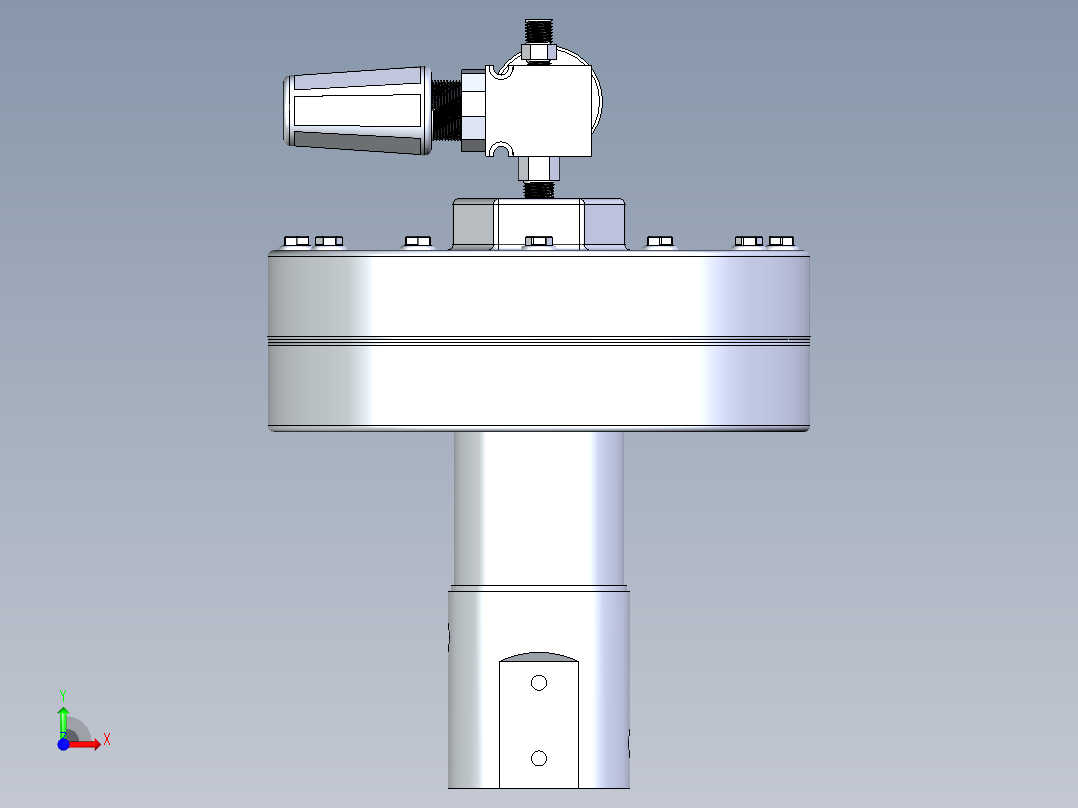 B2005333-流体压力调节器 GRACO前视图