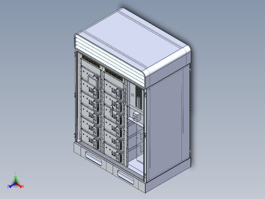 60-120KW风冷小型工商储能一体机柜