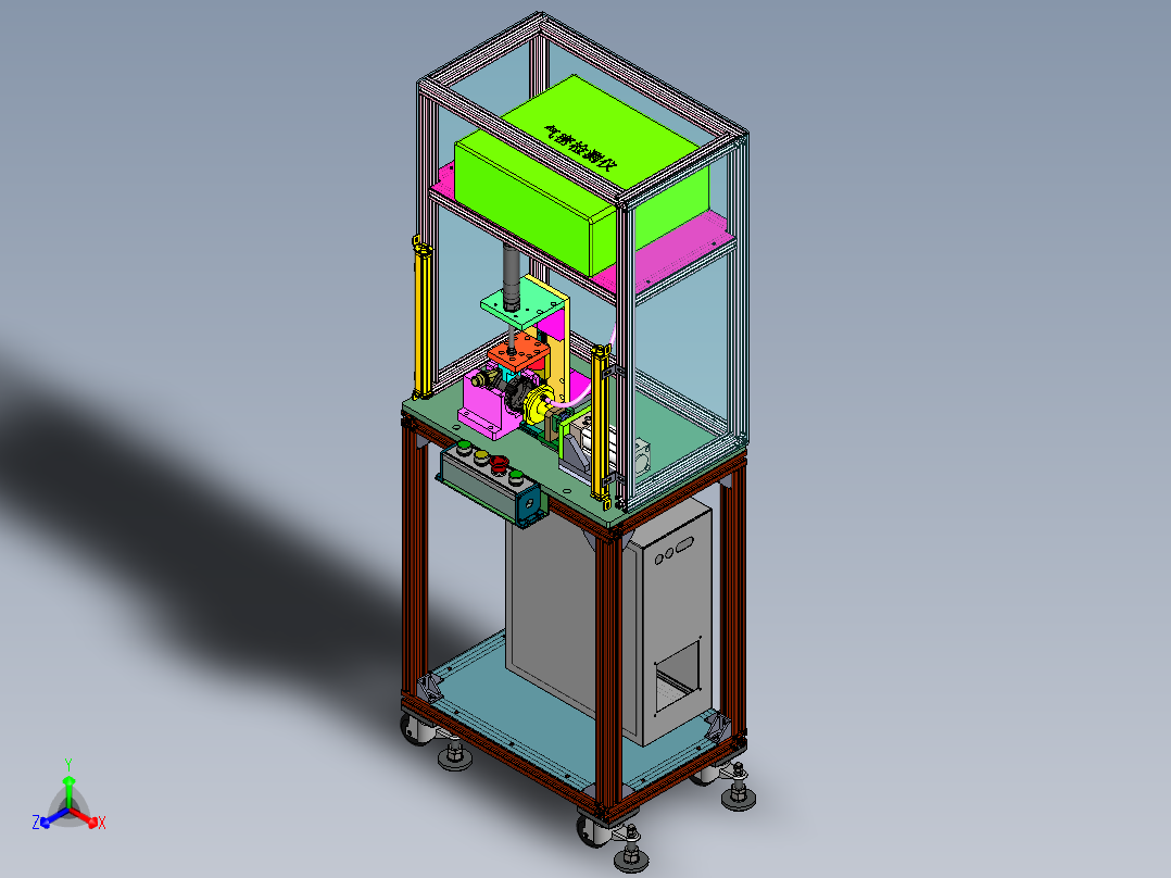 水泵后盖腔气密性检测设备
