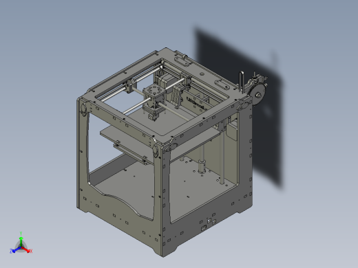 3D字壳打印机发光字打印机