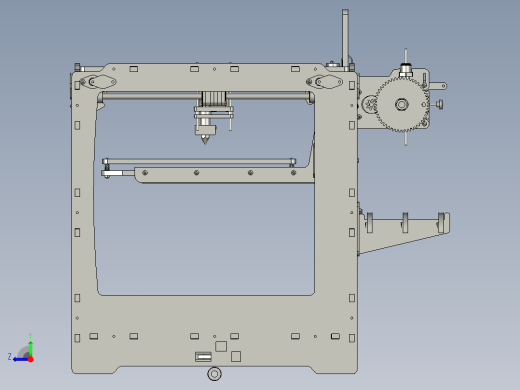 3D字壳打印机发光字打印机右视缩略图