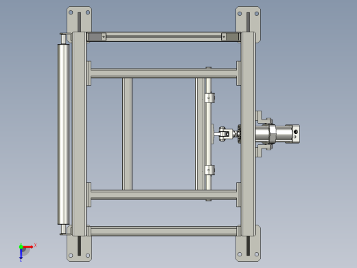 立袋推倒机构俯视缩略图