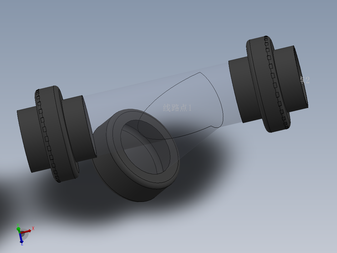Y filter DN80 PN10 U-PVC