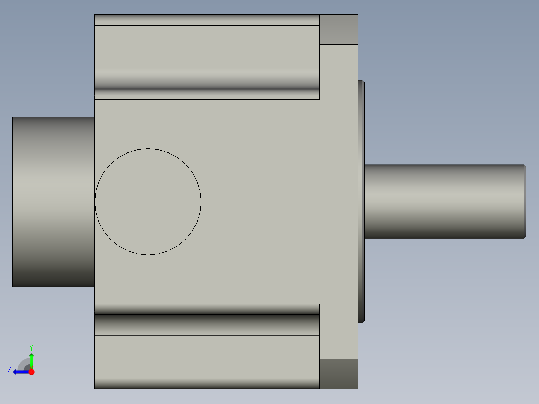 三菱电机MR-J4-350A+HG-SR352J35KW右视图