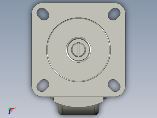 脚轮脚杯CMAS50_F俯视缩略图