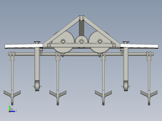 土壤深翻犁拖拉机后置左视缩略图