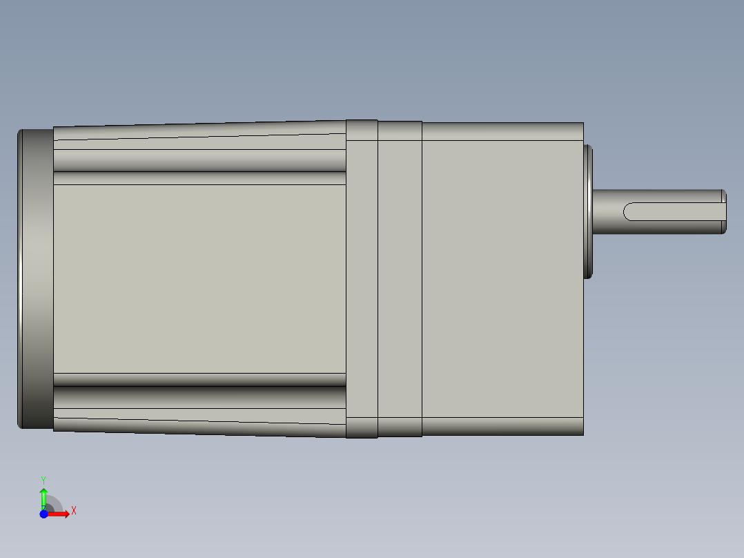 电机3IK15RGN-CW+3GN-75K前视图