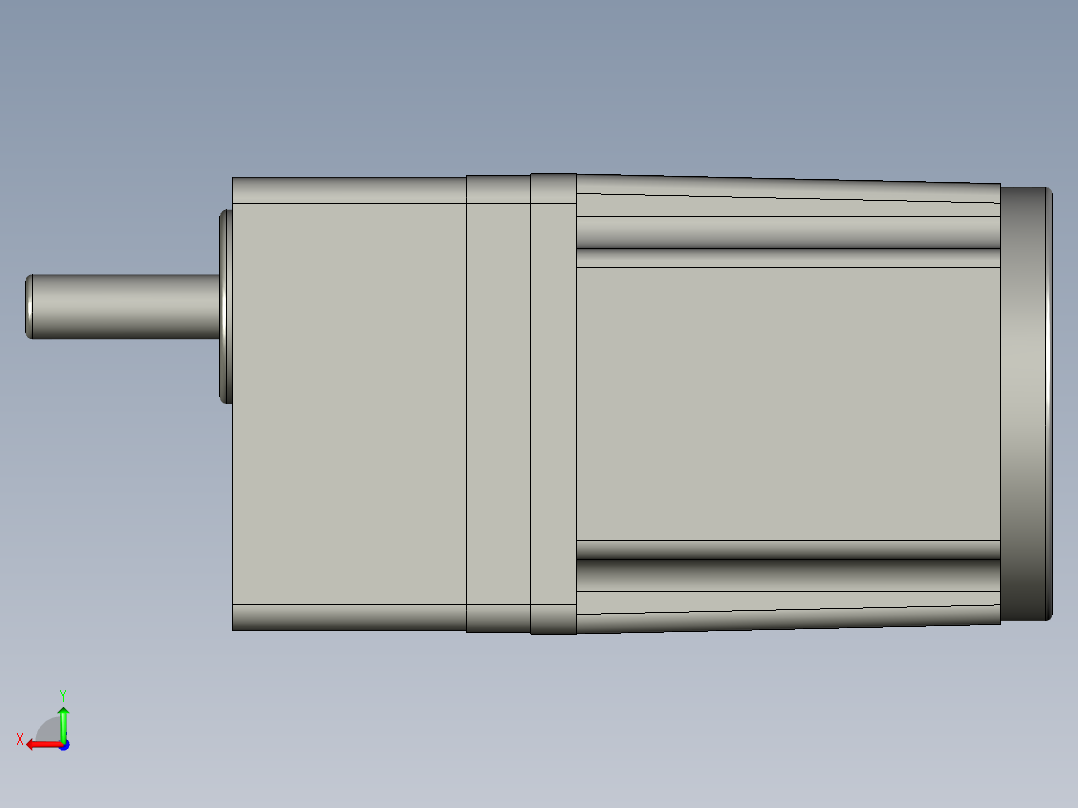 电机3IK15RGN-CW+3GN-75K后视图