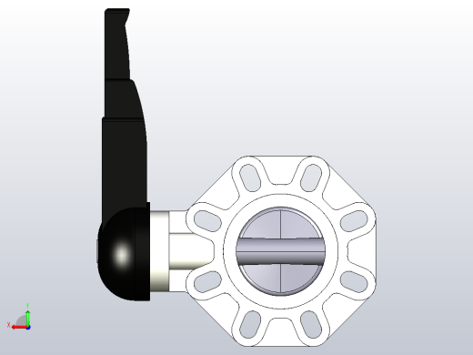 6FKOVLM LUG ANSI 手动蝶阀，凸耳的ANSI版本后视缩略图
