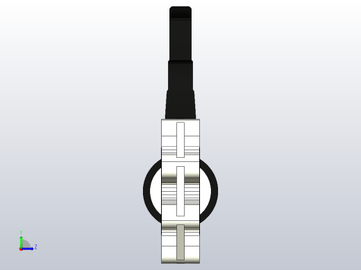 6FKOVLM LUG ANSI 手动蝶阀，凸耳的ANSI版本左视缩略图