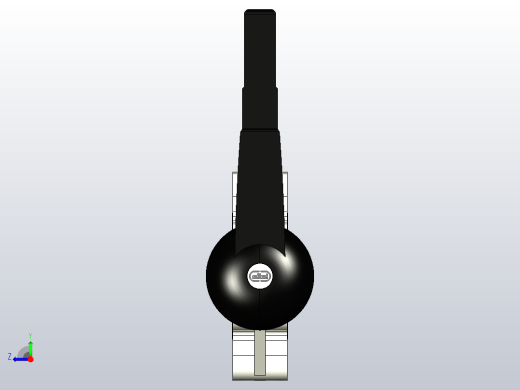 6FKOVLM LUG ANSI 手动蝶阀，凸耳的ANSI版本右视缩略图