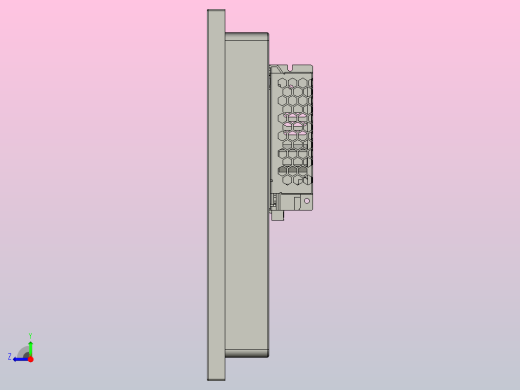 用于铣削和车床的XCMCU cnc控制器XC809D、XC809M、XC809T右视缩略图