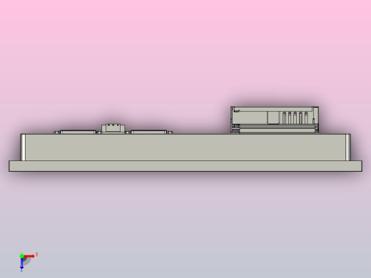 用于铣削和车床的XCMCU cnc控制器XC809D、XC809M、XC809T俯视缩略图