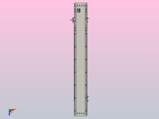直驱直线电机轴TPA-LNP3-120-35C4-1-L720-3-C-10-N3俯视缩略图