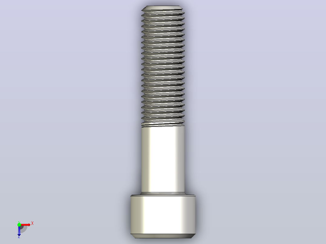 DIN_EN_ISO_4762_M16x70.ipt内六角螺钉俯视图