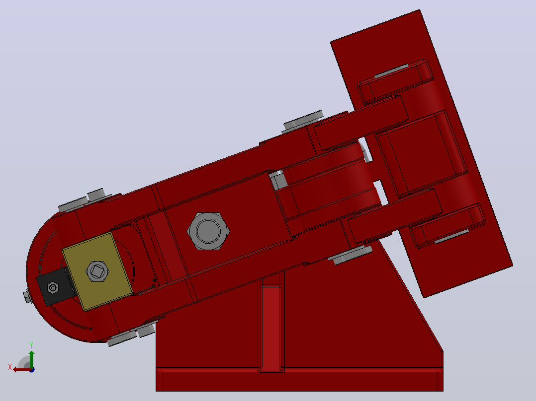 SBD-D安全制动器_SBD240-D-800×20ⅡRL.WL.CL前视图