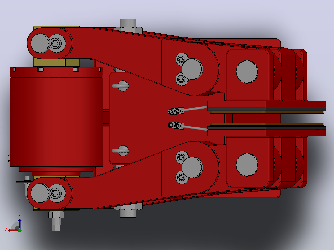 SBD-D安全制动器_SBD240-D-800×20ⅡRL.WL.CL俯视图