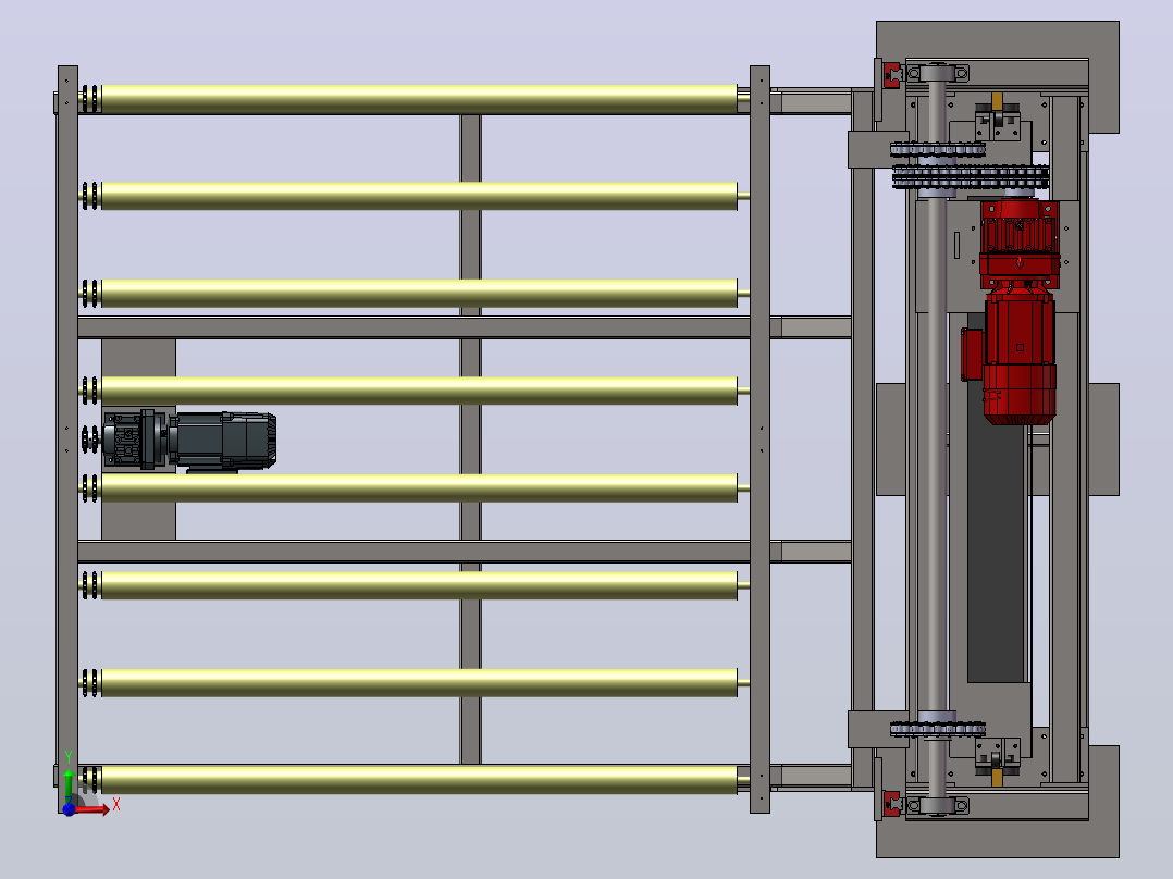 A12 电动链条提升机前视图