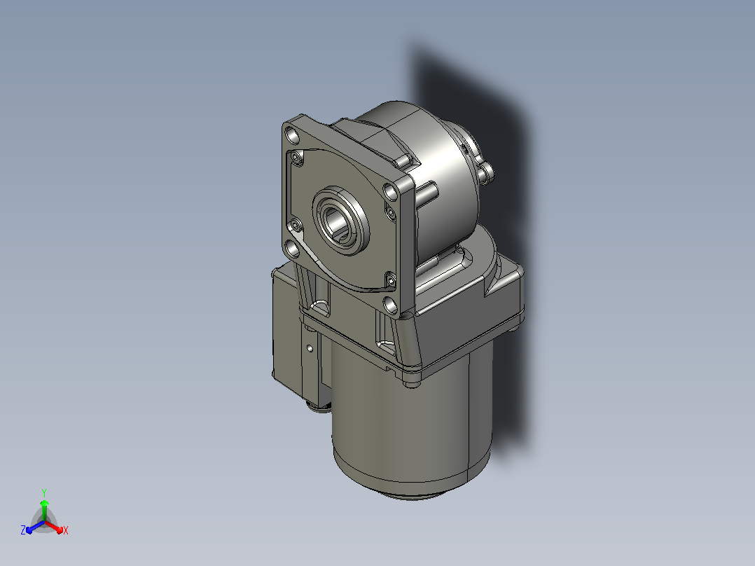 交流减速机4IK25RGN-CT(4GN3RC-180RC)新主视图