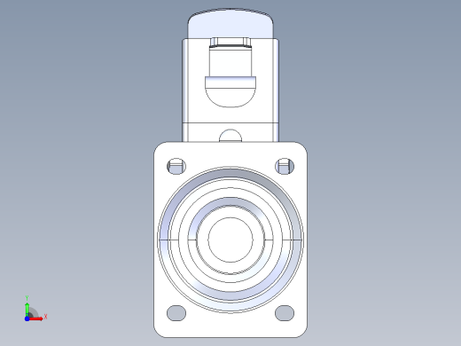 抗静电双制动转向脚轮D160 140×110_抗静电双制动转向脚轮D160 140×110前视缩略图