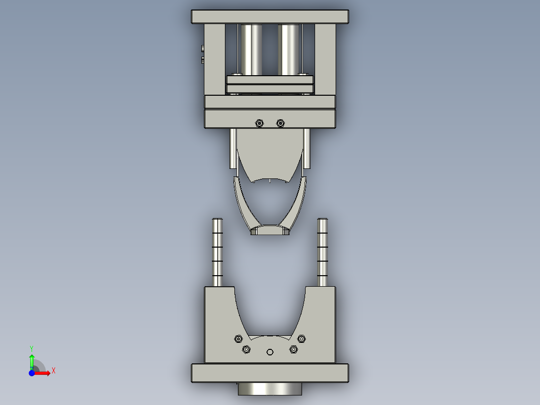 注射模设计前视图