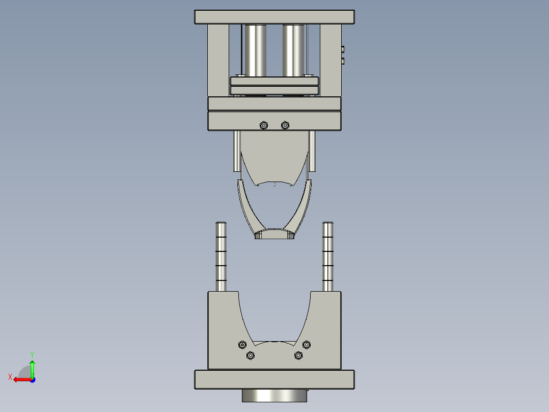 注射模设计后视图
