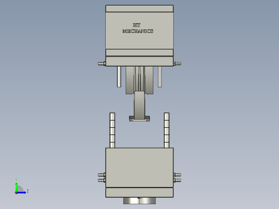 注射模设计左视图