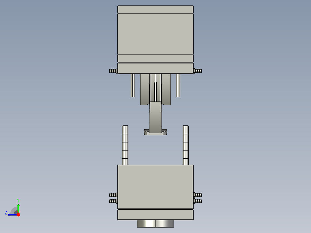 注射模设计右视图