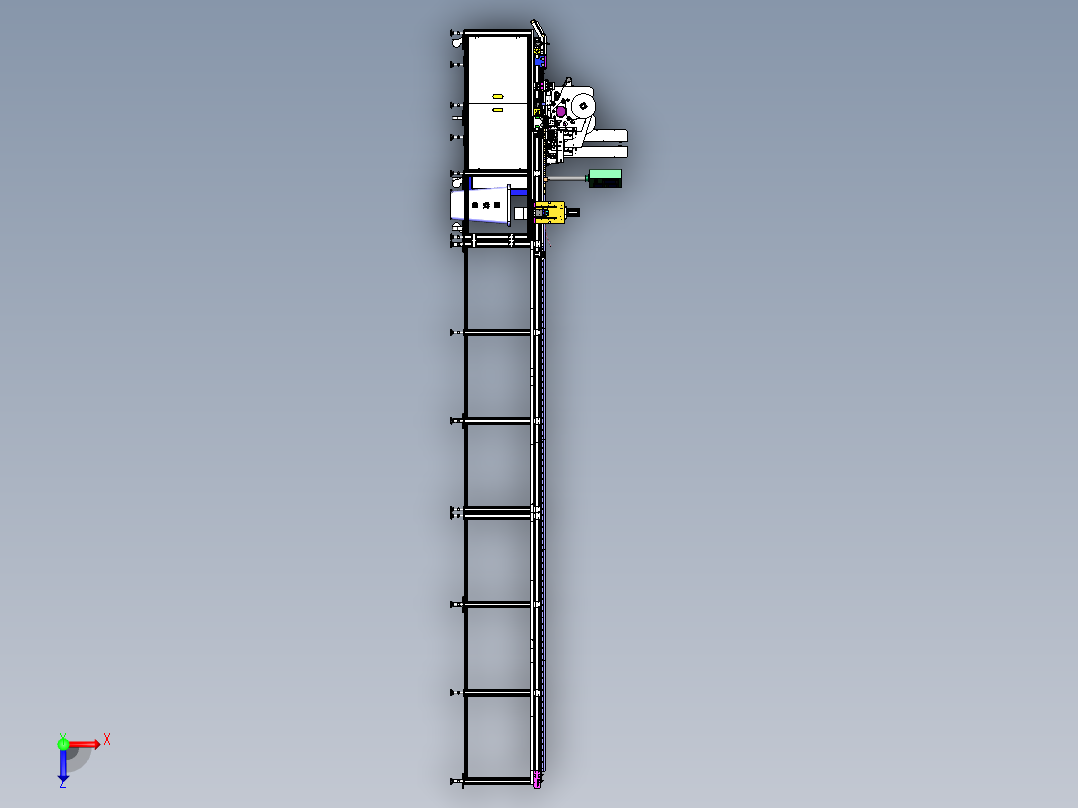 raun内外盒组装包装设备含工程图sw17可编辑俯视图