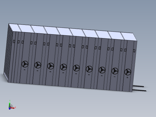 密集柜(自动化文件柜）sw17可编辑